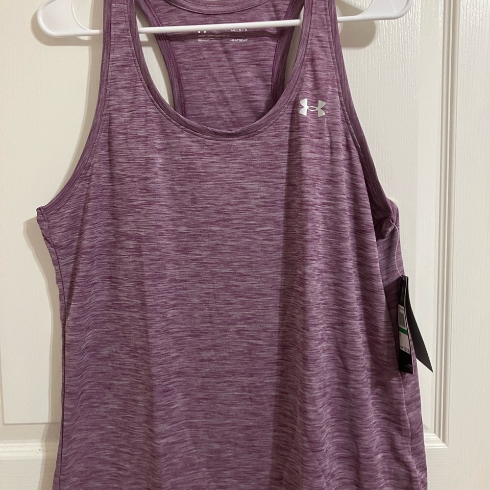NEW Under Armour tank top purple women’s L